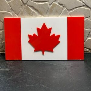 ACRYLIC CANADIAN FLAG | Sign / Outdoor Decor